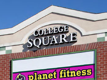 College Square shopping center in Salisbury, Maryland.